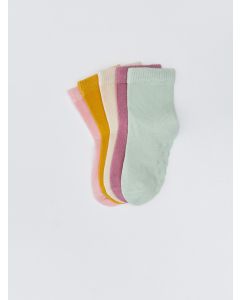 Basic Baby Girl Socket Socks 5-Pack