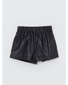 Baby Girl Shorts With Elastic Waist