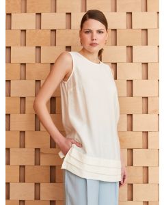 Crew Neck Plain Women's Tunic