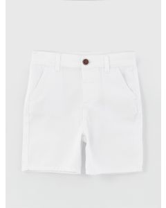 Basic Baby Boy Gabardine Shorts