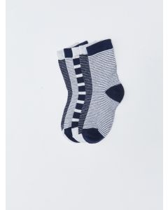 Striped Boy Socket Socks 5-Pack