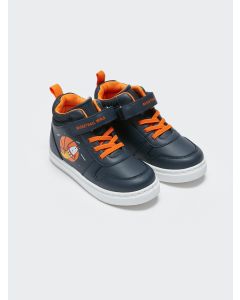 Lace-Up and Velcro Ankle Boys Sports Shoes