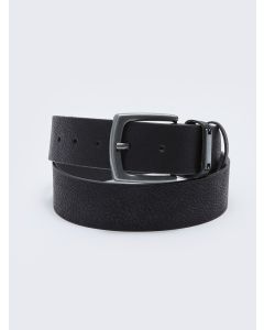 Faux Leather Men's Belt