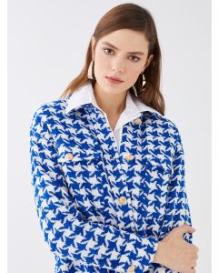 Crowbar Patterned Women's Shirt Jacket