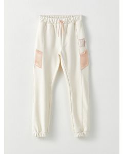 Elastic Waist Printed Girl Jogger Sweatpants