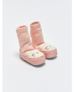 Printed Baby Girl Home Socks