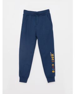 Elastic Waist Printed Boy Jogger Sweatpants