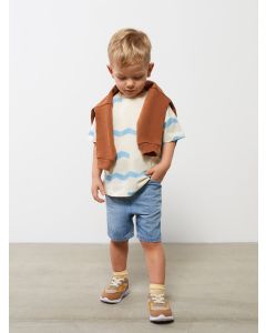 Basic Cotton Baby Boy Jean Shorts