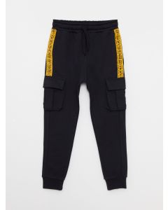 Elastic Waist Printed Boy Jogger Sweatpants