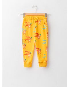 Elastic Waist Printed Baby Boy Jogger Sweatpants