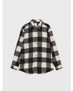 Regular Fit Long Sleeve Plaid Men's Lumberjack Shirt