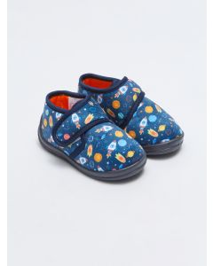 Printed Velcro Closure Baby Boy Panduf