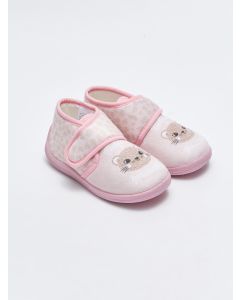 Printed Velcro Slippers for Girls