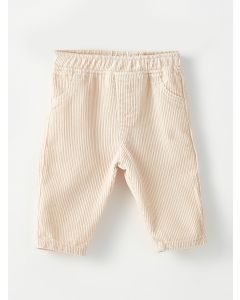 Elastic Waist Corduroy Baby Boy Pants