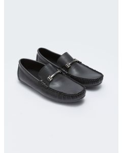 Leather Look Loafer Shoes