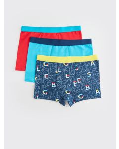 Printed Cotton Boy Boxer 3-Pack