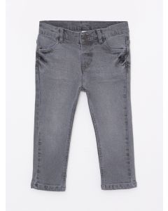 Elastic Waist Basic Baby Boy Denim Trousers