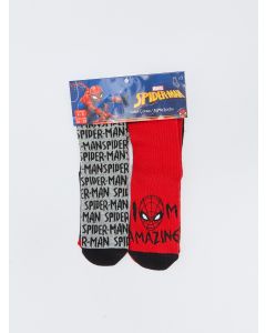 Spiderman Patterned Boys Socks 3 Pack