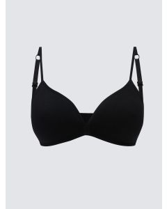 Non-wired Unfilled Straight First Bra