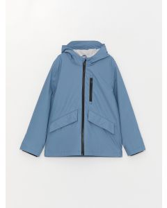 Boy's Hooded Raincoat