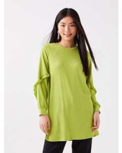 Crew Neck Regular Long Sleeve Women's Tunic