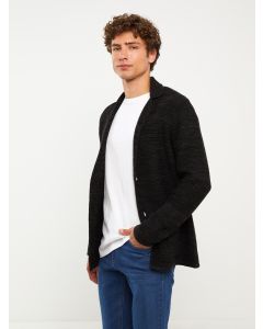 Slim Fit Shawl Collar Men Knitwear Cardigan