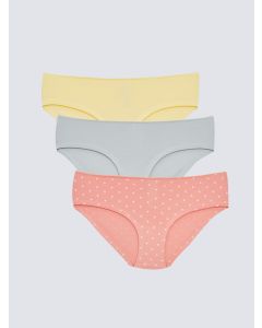 Patterned Hipster Panties 3-Pack