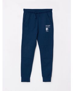 Elastic Waist Printed Boy Jogger Sweatpants