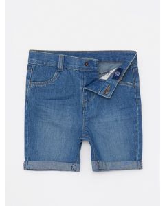 Basic Cotton Baby Boy Jean Shorts