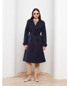 Jacket Collar Regular Long Sleeve Women's Trench Coat