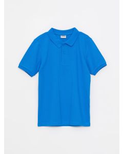 Polo Neck Basic Short Sleeve Boy T-shirt