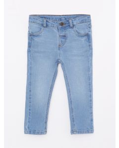 Elastic Waist Basic Baby Boy Denim Trousers