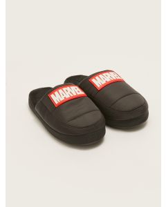 Marvel Licensed Patch Detailed Boy's House Slippers