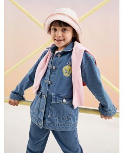 School Favorite Tweety Licensed Jean Jacket