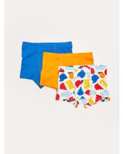 Elastic Waist Baby Boy Boxer 3-Pack