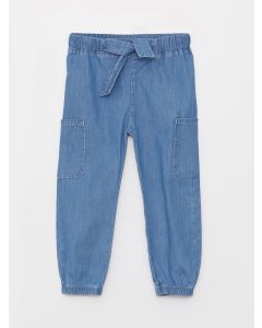 Basic Baby Girl Denim Trousers