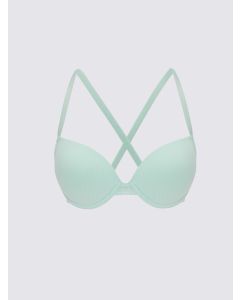 Underwire Unfilled Plain T-Shirt Bra