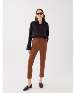 Slim Fit Women Carrot Trousers