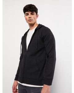 Hooded Long Sleeve Men's Sports Cardigan