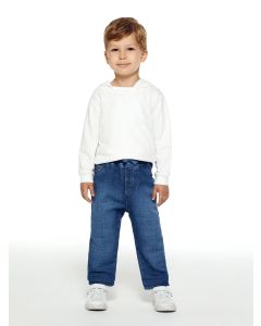 Elastic Waist Baby Boy Denim Trousers