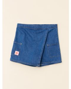 Basic Girl Jean Short Skirt