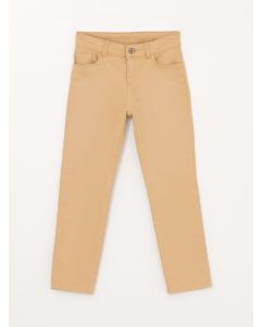 Slim Fit Basic Gabardine Boys Trousers