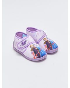 Frozen Licensed Velcro Slippers for Girl Child