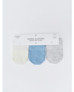 Basic Baby Boy Gloves 3-Pack