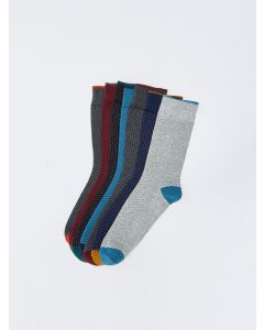 Patterned Men's Socks 7 Pieces