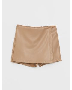 Basic Baby Girl Short Skirt With Elastic Waist