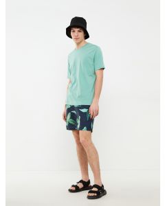 Short Pattern Men's Swimwear