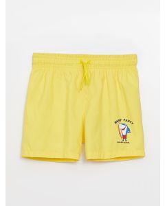 Baby Boy Sea Shorts With Elastic Waist Printed