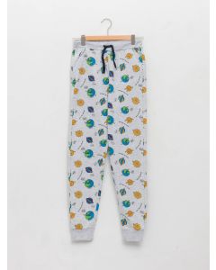 Elastic Waist Printed Boy Jogger Sweatpants