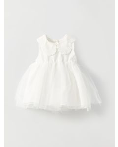 Baby Neck Tulle Skirt Baby Girl Dress